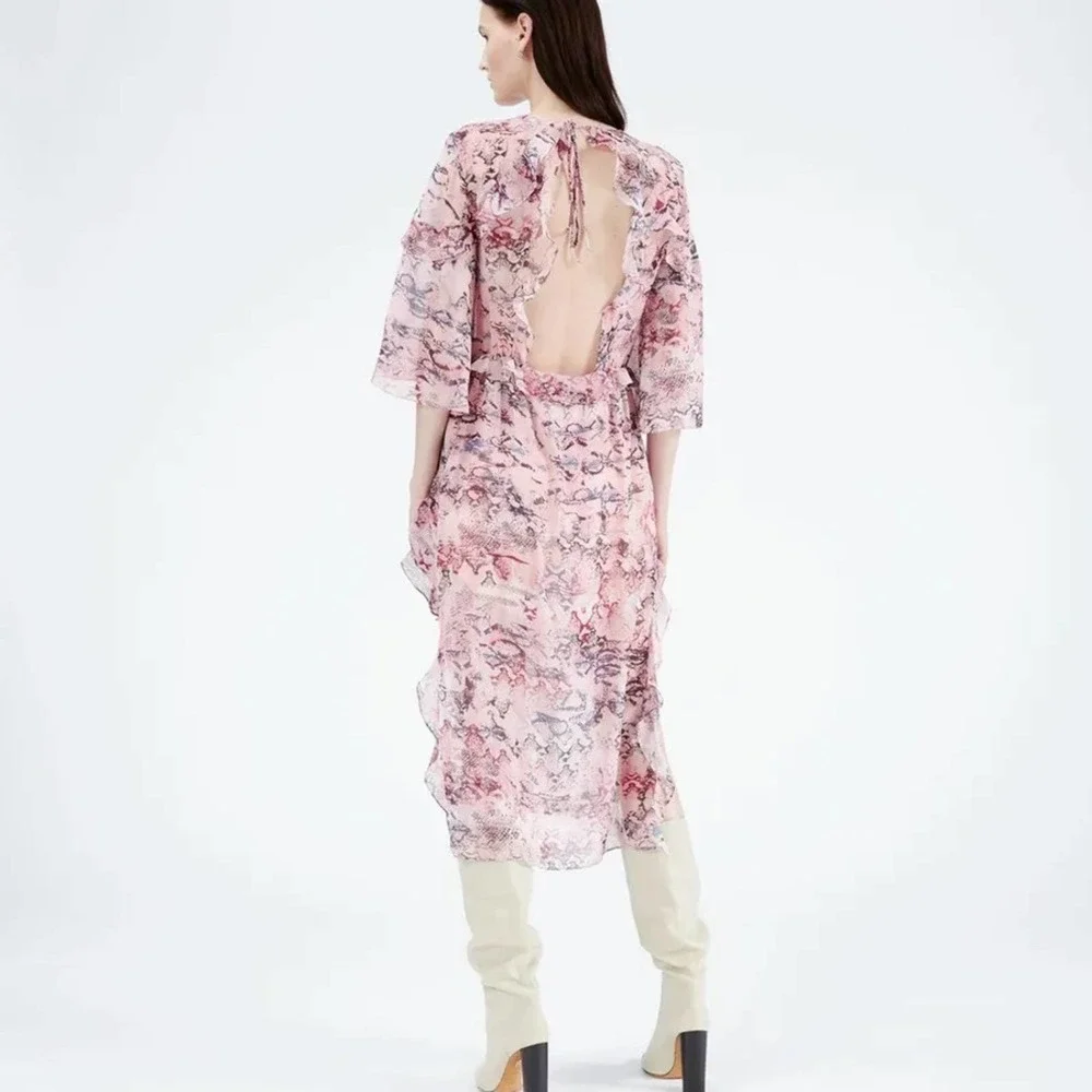 IRO Reola dress size 36 - Picture 4 of 5